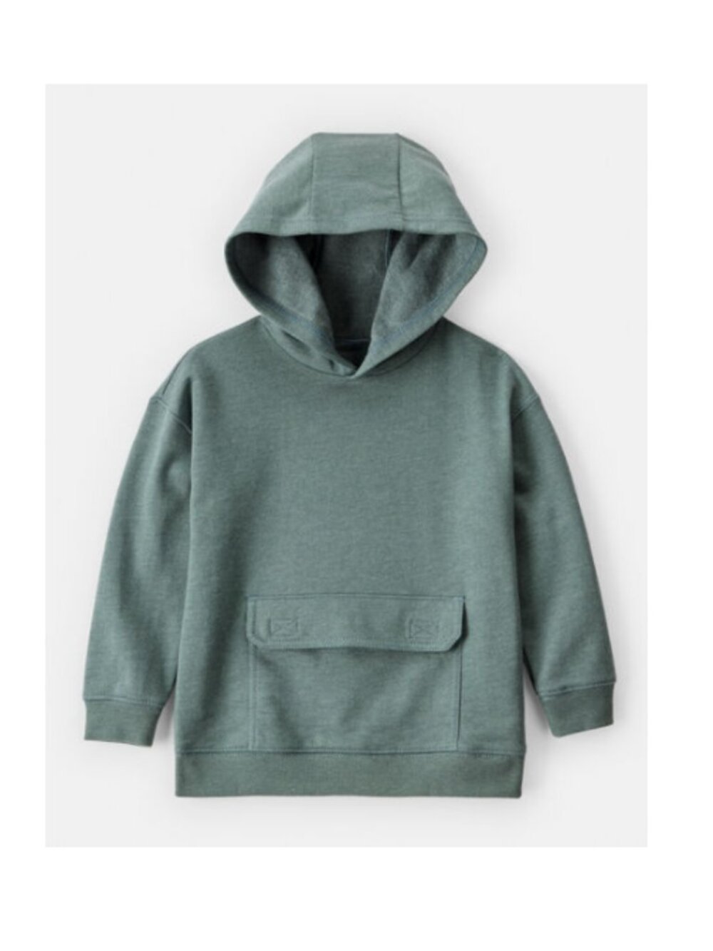 (4/$20) Carter's - Toddler Boy DayDream Fleece Long-Sleeve Hoodie - Green